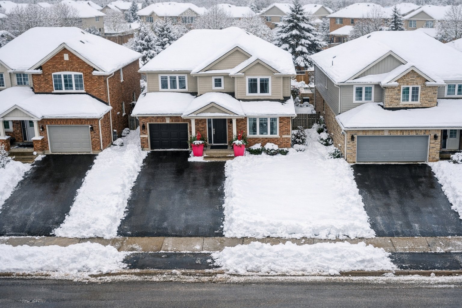 Winter Plan or Pay Per Visit? The Honest Kitchener Math.. Illustration.